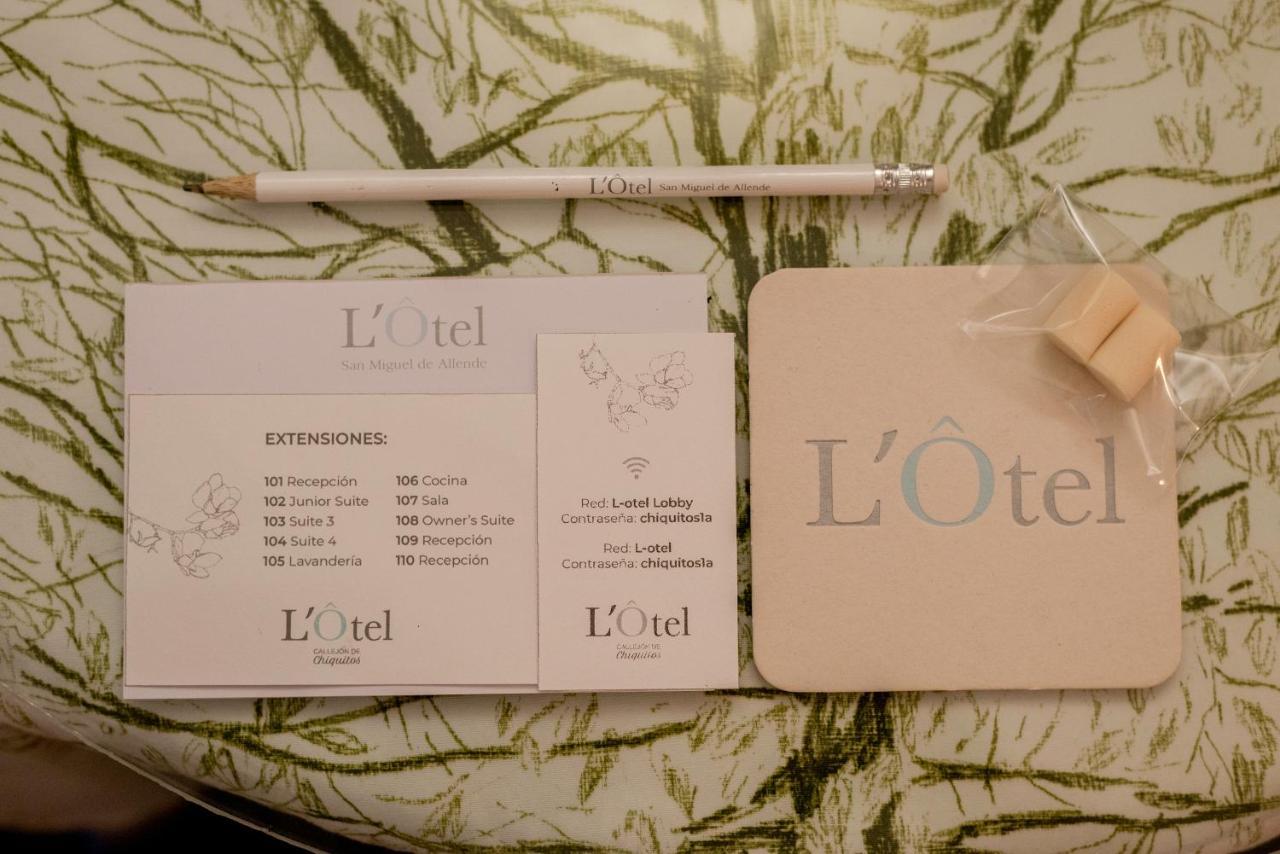 L'Otel Chiquitos サン・ミゲル・デ・アジェンデ エクステリア 写真